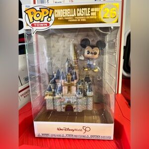 Funko Pop Disney 26 Cinderella Castle New in Box NIB